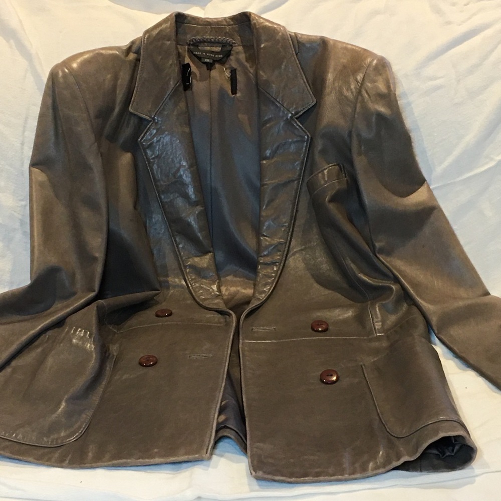 Ladies vintage leather jacket